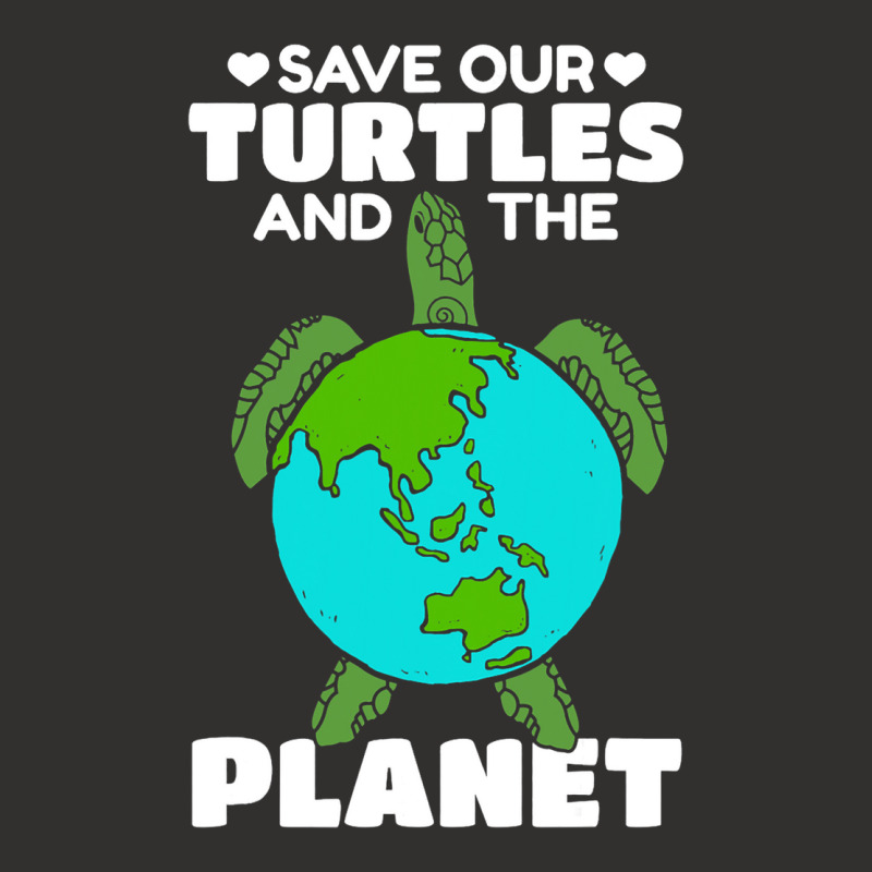 Sea Turtle Earth Day I Save Our Turtles And The Pl Champion Hoodie by ClementePare | Artistshot