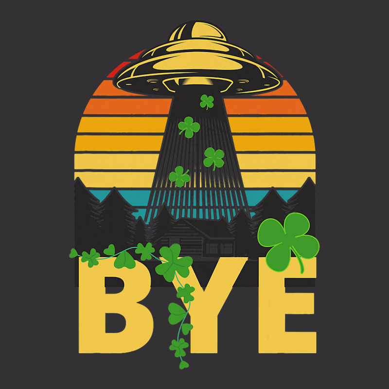 Saint Patricks Funny Bye Alien Abduction Ufo Irish Vintage Short | Artistshot