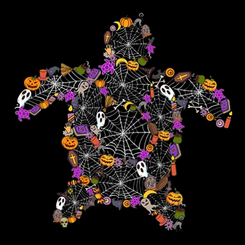 Sea Turtle Halloween Spiderweb Pumpkin Ghost Hallo Legging by NouraMetcalfe | Artistshot