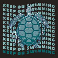 Sea Turtle Keep Swimming Earth Day Plastic Free Se Tank Top | Artistshot