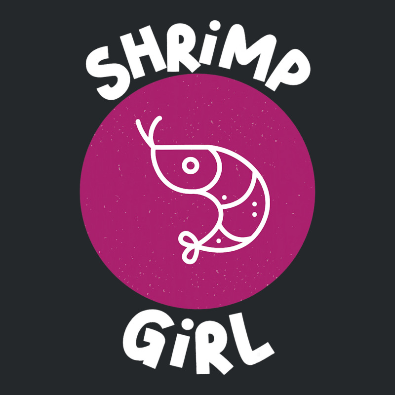 Shrimp Girl Seafood Shrimp Crewneck Sweatshirt | Artistshot