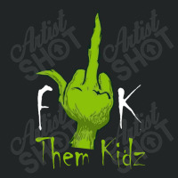 Middle Finger Them Kids Duffel Bag | Artistshot