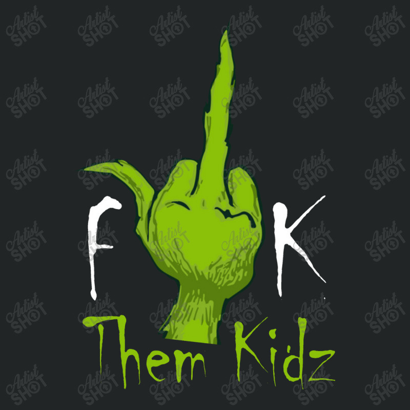 Middle Finger Them Kids Duffel Bag | Artistshot