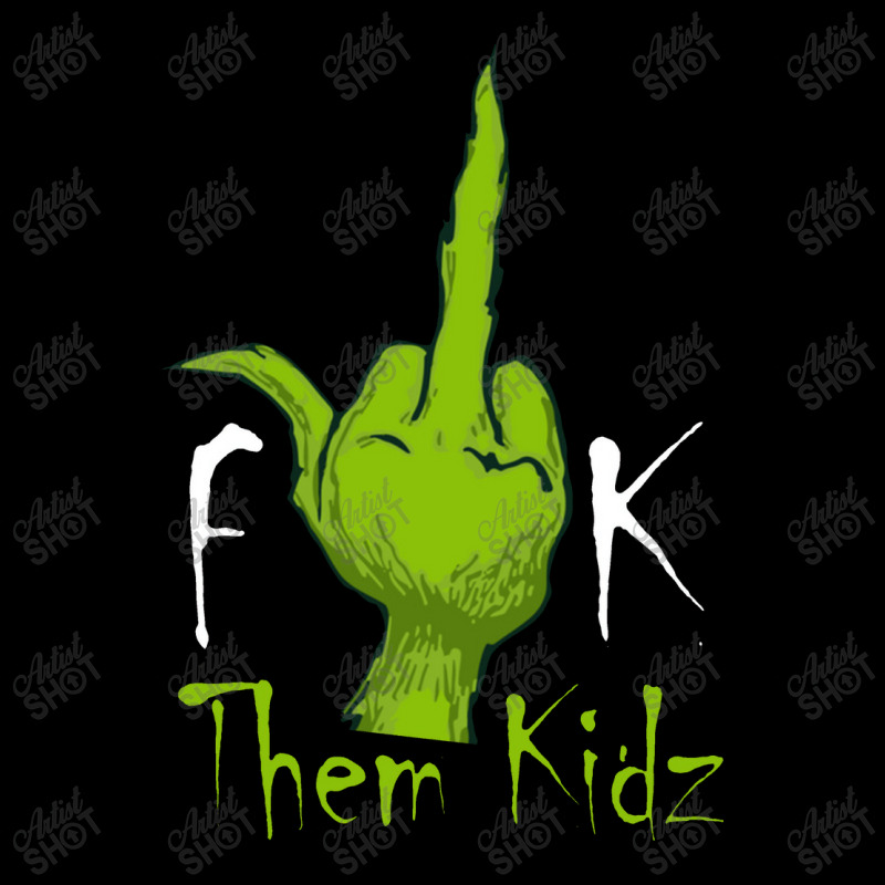 Middle Finger Them Kids Zipper Hoodie | Artistshot