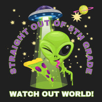 Straight Out Of 5th Grade Gradation Alien Invasion Ladies Polo Shirt | Artistshot