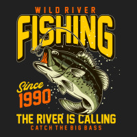 Vector River Fishing T Shirt Graphic Basic Youth T-shirt | Artistshot