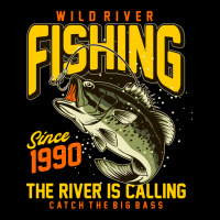 Vector River Fishing T Shirt Graphic Long Sleeve Baby Bodysuit | Artistshot