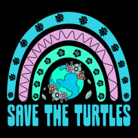 Save The Turtles Ecology Ocean Ecosystem Sea Turtl Cropped Hoodie | Artistshot