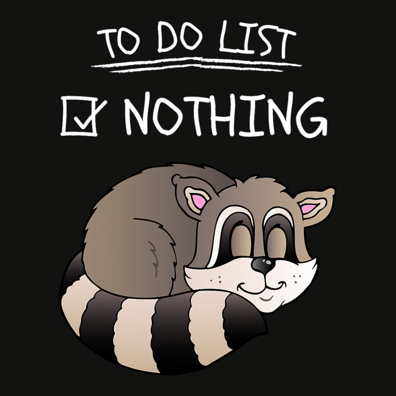 Skunk Cute Slacker Animal To Do List Scorecard Crop Tee by JayceMenchaca | Artistshot