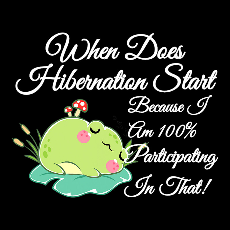 Sleeping Frog Toad When Hibernation Start 100 Part Long Sleeve Shirts | Artistshot