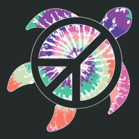 Sea Turtle Ocean Tie Dye Color Hippie Costume Hipp Women's Triblend Scoop T-shirt | Artistshot