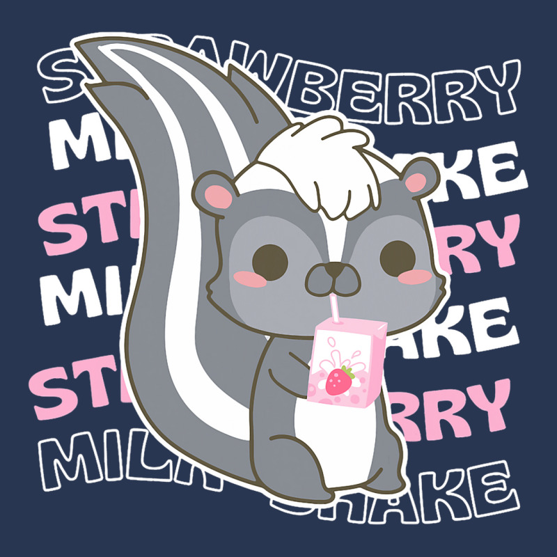 Strawberry Milkshake Cute Kawaii Skunk Anime Japan Ladies Denim Jacket by AamiraMelon | Artistshot