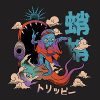 Samurai Octopus In Japanese Theme T-shirt | Artistshot