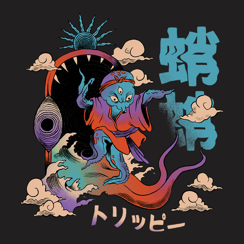 Samurai Octopus In Japanese Theme T-shirt | Artistshot