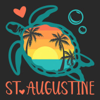 St. Augustine Florida Funny Sea Turtle Lover Gifts Printed Hat | Artistshot