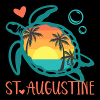 St. Augustine Florida Funny Sea Turtle Lover Gifts Pocket T-shirt | Artistshot