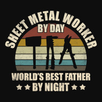 Sheet Metal Worker Dad Sheets Metalworking Crop Top | Artistshot