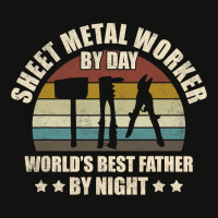 Sheet Metal Worker Dad Sheets Metalworking Scorecard Crop Tee | Artistshot