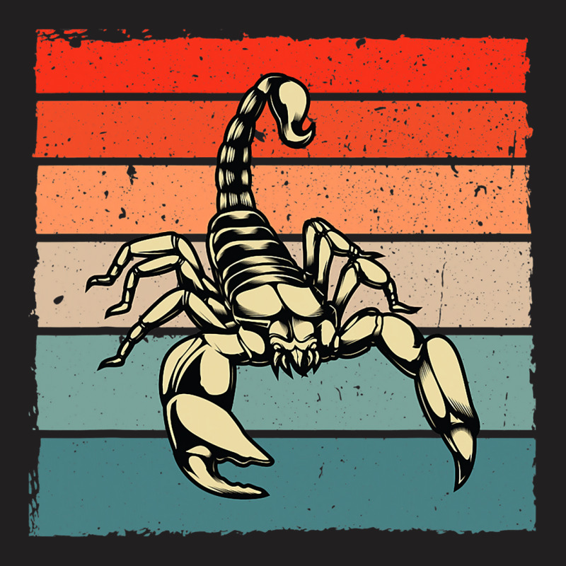 Scorpion Vintage Retro Sunset Style 70s 80s 5 5 T-shirt | Artistshot