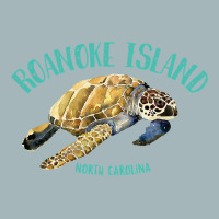 Roanoke Island North Carolina Sea Turtle Design Unisex Sherpa-lined Denim Jacket | Artistshot