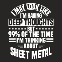 Sheet Metal Worker Smith Blacksmith Metalworking Ladies Fitted T-shirt | Artistshot