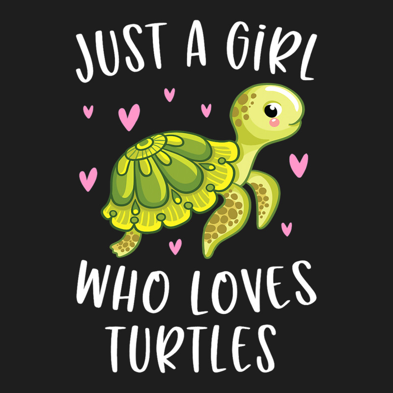 Sea Turtle Shirt For Girls Just A Girl Who Loves T Classic T-shirt by KochDestines | Artistshot