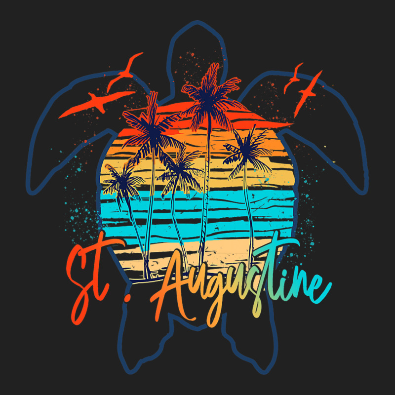 Sea Turtle St . Augustine Florida 2beach Summer Va Basic T-shirt by JOSEPHADAMS | Artistshot