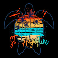 Sea Turtle St . Augustine Florida 2beach Summer Va Zipper Hoodie | Artistshot