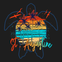 Sea Turtle St . Augustine Florida 2beach Summer Va Classic T-shirt | Artistshot