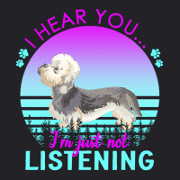 Dandie Dinmont Terrier T  Shirt I Hear You I'm Just Not Listening Dand Youth Tee | Artistshot