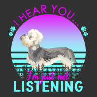 Dandie Dinmont Terrier T  Shirt I Hear You I'm Just Not Listening Dand Baby Bodysuit | Artistshot