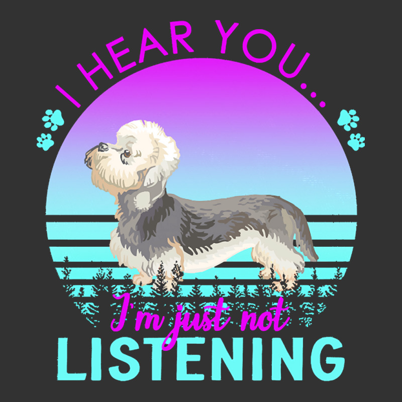 Dandie Dinmont Terrier T  Shirt I Hear You I'm Just Not Listening Dand Baby Bodysuit | Artistshot