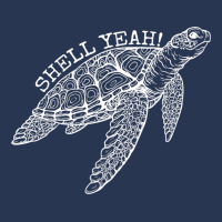 Shell Yeah Cute Tortoise Lover Gift Ocean Animal T Men Denim Jacket | Artistshot