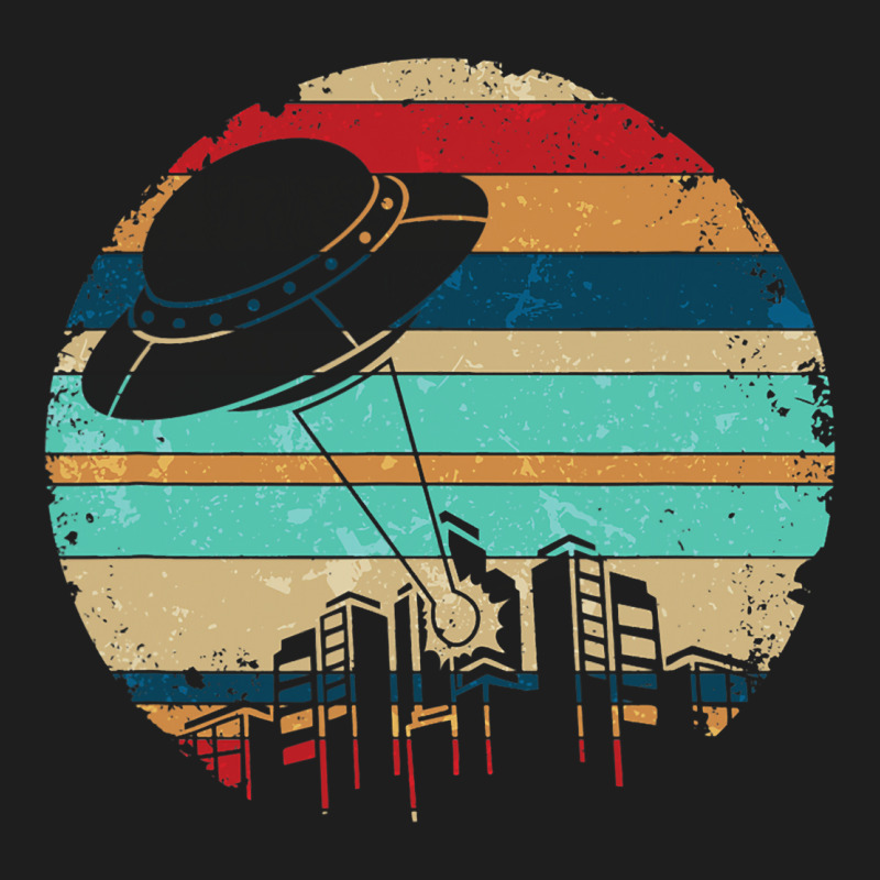 Retro Unidentified Flying Object Alien Ufo Classic T-shirt | Artistshot