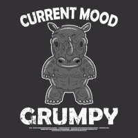 Rhino Men Women Current Mood Grumpy Vintage Short | Artistshot