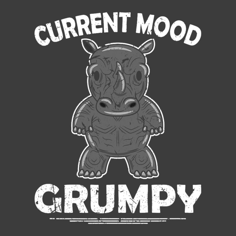 Rhino Men Women Current Mood Grumpy Men's Polo Shirt | Artistshot