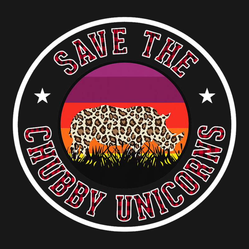 Save The Chubby Unicorns Rhino Leopard Print Buffa Flannel Shirt | Artistshot