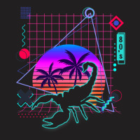 Scorpion Aesthetic Vaporwave 80s Style Arachnid Lo T-shirt | Artistshot