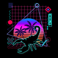 Scorpion Aesthetic Vaporwave 80s Style Arachnid Lo Pocket T-shirt | Artistshot