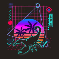 Scorpion Aesthetic Vaporwave 80s Style Arachnid Lo Tank Top | Artistshot