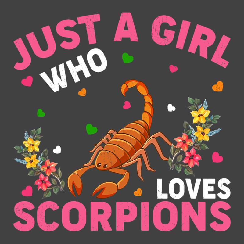 Scorpion Animal Lover Just A Girl Who Loves Scorpi Vintage T-shirt | Artistshot