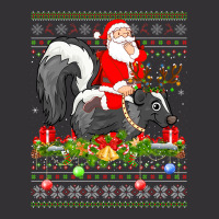 Skunk Lover Ugly Santa Riding Skunk Christmas Vintage Hoodie And Short Set | Artistshot