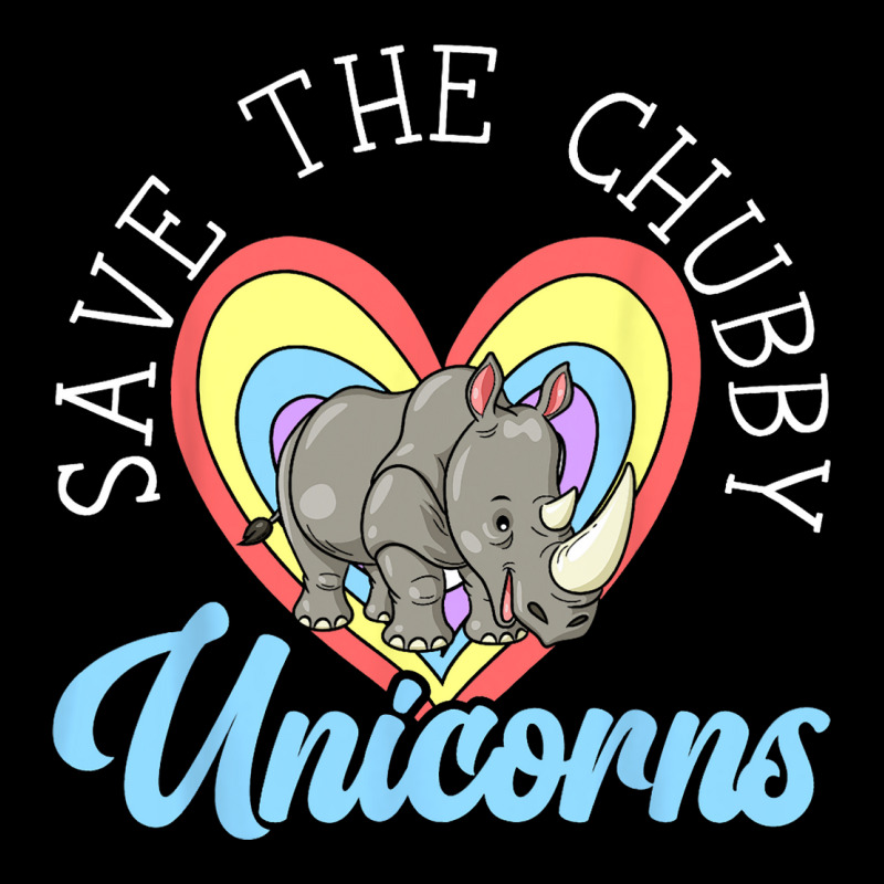 Save The Chubby Unicorns Rhinocerus Wildlife Anima Pocket T-shirt | Artistshot