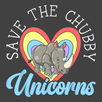 Save The Chubby Unicorns Rhinocerus Wildlife Anima Vintage T-shirt | Artistshot