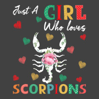 Scorpion Animal Lover Tee Just A Girl Who Loves Sc Vintage T-shirt | Artistshot