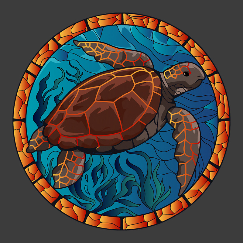 Stained Glass Art Sea Turtle Colorful Glasswork De Men's Polo Shirt | Artistshot