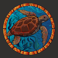 Stained Glass Art Sea Turtle Colorful Glasswork De Champion Hoodie | Artistshot