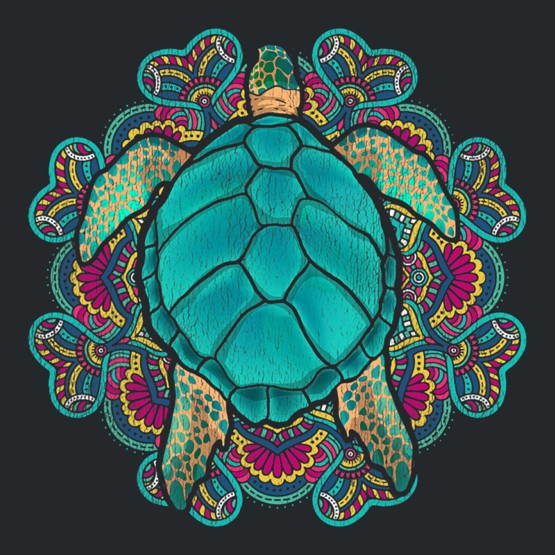 Sea Animal Turtle Lover Polynesian Tattoo Tribal T Crewneck Sweatshirt by TONYGYARMATI | Artistshot