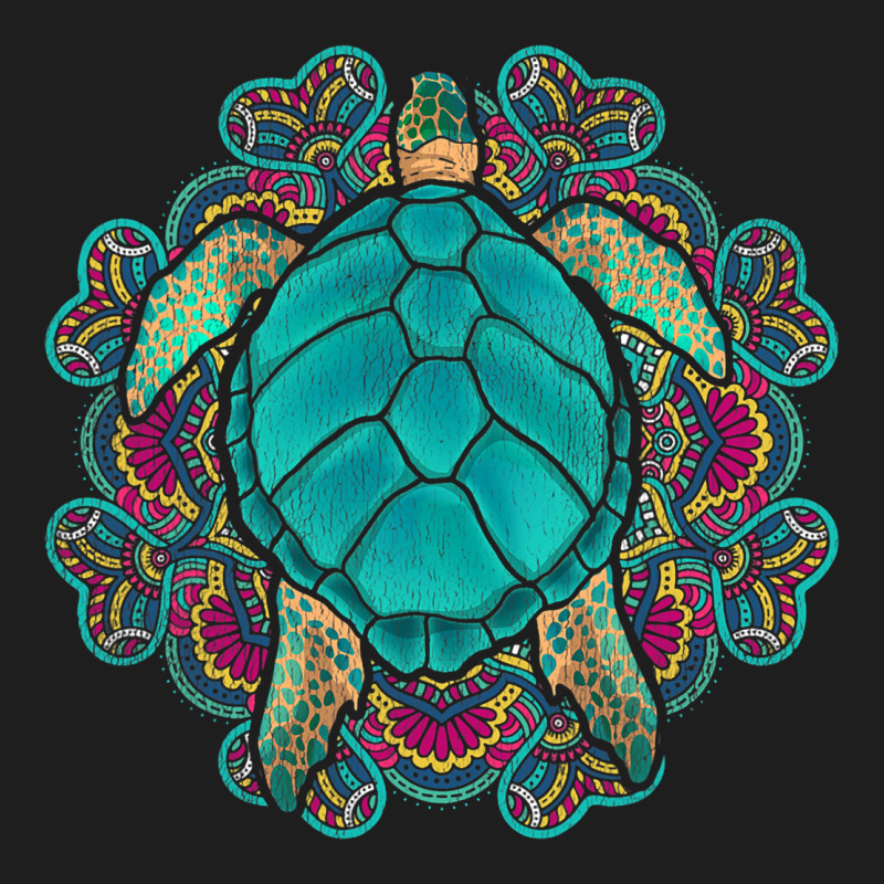 Sea Animal Turtle Lover Polynesian Tattoo Tribal T Classic T-shirt by TONYGYARMATI | Artistshot