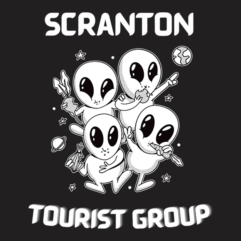 Scranton Native Pride Alien Funny State Tourist Sp T-shirt | Artistshot